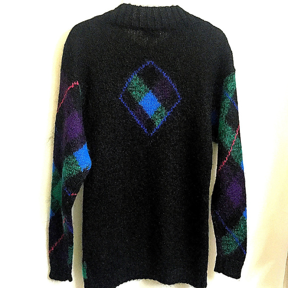 Mohair Winter Ski Sweater - Picture 5 of 6